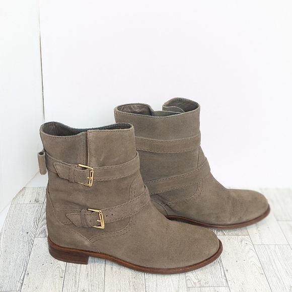 Kate Spade Sabina taupe suede boots - Picture 16 of 16